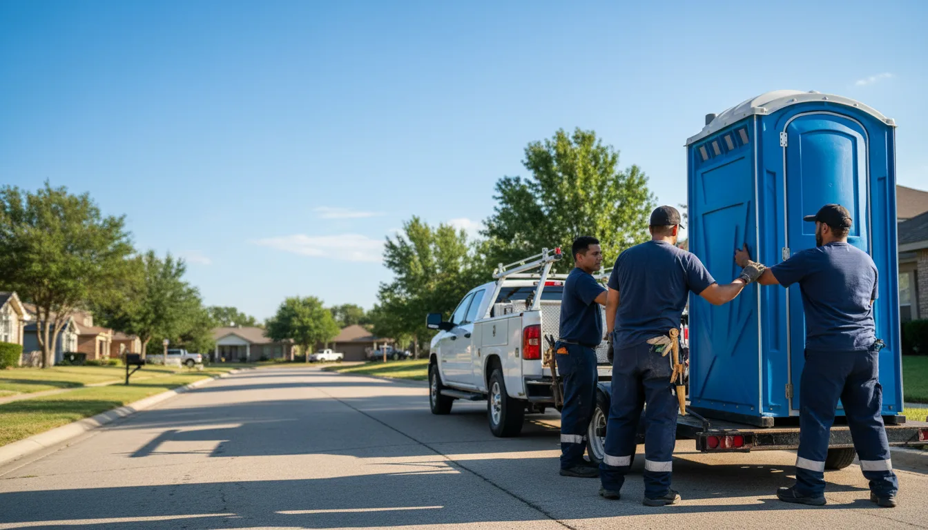 Portable Toilet Rental in Farmersville, CA near me